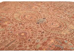 Tappeto Floralia Stilizzato Ruggine Beige 249x299 Cm