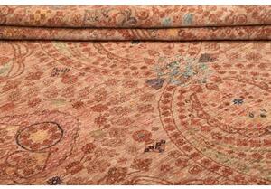 Tappeto Floralia Stilizzato Ruggine Beige 249x299 Cm