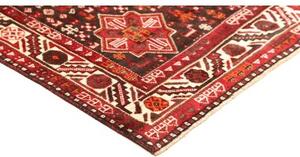 Tappeto Shiraz Stilizzato Rosso Mattone Bruno 215x302 Cm