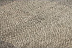 Tappeto Essenzia Geometrico Grigio Scuro Beige 154x199 Cm