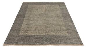 Tappeto Essenzia Geometrico Grigio Scuro Beige 154x199 Cm