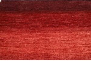 Tappeto Essenzia Tinta Unita Rosso Scuro Rosso 121x186 Cm