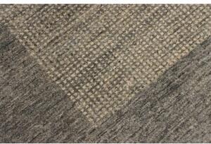 Tappeto Essenzia Geometrico Grigio Scuro Beige 154x199 Cm