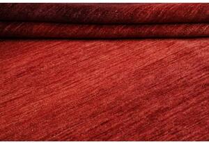 Tappeto Essenzia Tinta Unita Rosso Scuro Rosso 121x186 Cm