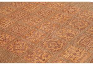 Tappeto Floralia Geometrico Marrone Terracotta 165x248 Cm
