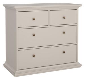 Cassettiera color crema 96x87x49 cm Paris – Tvilum