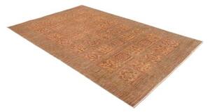 Tappeto Floralia Geometrico Marrone Terracotta 165x248 Cm