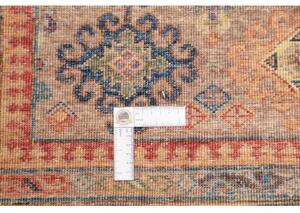 Tappeto Floralia Geometrico Rosso Mattone Blu 148x194 Cm