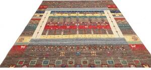 Tappeto Cromopura Geometrico Marrone Multicolore 200x254 Cm