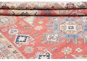 Tappeto Kazak Stilizzato Corallo Blu 191x290 Cm
