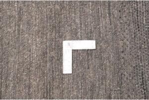 Tappeto Essenzia Geometrico Grigio Antracite Beige 202x265 Cm