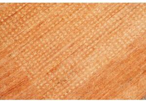 Tappeto Essenzia Geometrico Arancione Beige Corsia 75x242 Cm