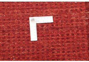 Tappeto Essenzia Geometrico Rosso Bordeaux Corsia 79x409 Cm