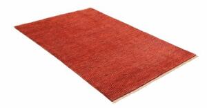 Tappeto Essenzia Geometrico Rosso Ruggine Arancione Bruciato 121x180 Cm