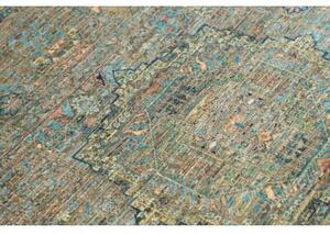 Tappeto Kairo Patchwork Verde Salvia Blu Petrolio 79x122 Cm