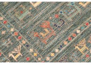 Tappeto Istintia Figurativo Blu Petrolio Beige 95x156 Cm