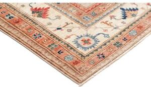 Tappeto Kazak Fine Geometrico Beige Ruggine 197x302 Cm