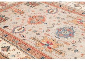 Tappeto Kazak Fine Geometrico Beige Ruggine 197x302 Cm