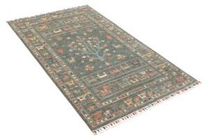 Tappeto Istintia Figurativo Blu Petrolio Beige 95x156 Cm