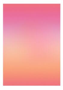 Dipinto stampato dipinto su tela 70x100 cm Pink Aura – Styler