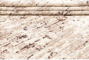 Tappeto Berbero Astratto Avorio Bordeaux 245x297 Cm