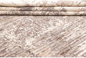 Tappeto Berbero Astratto Avorio Grigio Tortora 249x294 Cm