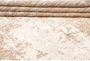Tappeto Berbero Astratto Beige Marrone Chiaro 279x367 Cm