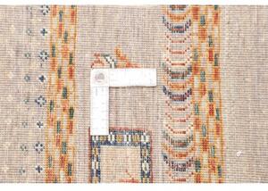 Tappeto Gabbeh Nova Figurativo Tortora Multicolore 171x236 Cm