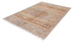 Tappeto Gabbeh Nova Figurativo Tortora Multicolore 171x236 Cm