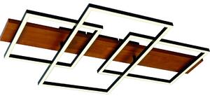 Brilagi - Plafoniera LED PLANK LED/35W/230V 4000K 55x90 cm in legno