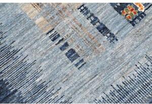 Tappeto Gabbeh Nova Figurativo Blu Azzurro Corsia 81x300 Cm