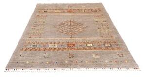 Tappeto Gabbeh Nova Figurativo Tortora Multicolore 171x236 Cm