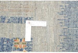 Tappeto Gabbeh Nova Figurativo Blu Azzurro Corsia 81x300 Cm