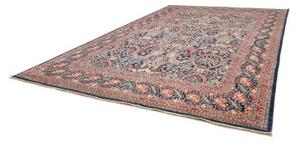 Tappeto Floralia Floreale Blu Notte Rosso Corallo 297x427 Cm