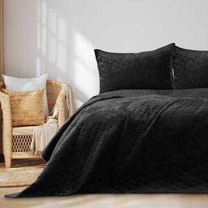 Copripiumino reversibile, 260x280 cm - Motivo geometrico nero