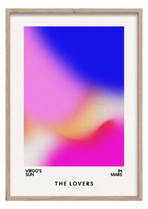 Dipinto stampato con cornice inclusa 50x70 cm Love Flow – Styler