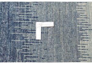 Tappeto Gabbeh Nova Figurativo Blu Scuro Celeste 271x352 Cm
