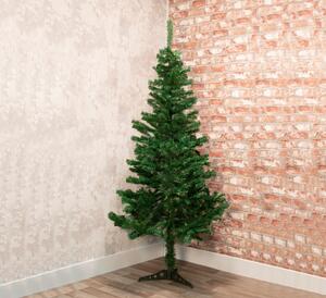 Albero di Natale 180 cm in PVC 350 Rami Decorazione Addobbo Natalizio con Base