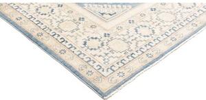 Tappeto Kazak Geometrico Azzurro Beige 185x266 Cm