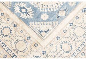 Tappeto Kazak Geometrico Azzurro Beige 185x266 Cm