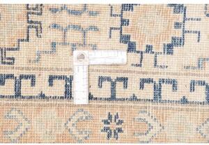 Tappeto Kazak Geometrico Azzurro Beige 185x266 Cm