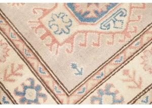Tappeto Kazak Stilizzato Beige Grigio 86x201 Cm