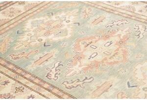Tappeto Kazak Stilizzato Azzurro Avorio 149x195 Cm