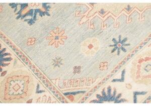 Tappeto Kazak Stilizzato Celeste Beige 151x185 Cm