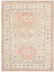 Tappeto Kazak Geometrico Beige Rosa 155x209 Cm