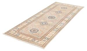 Tappeto Kazak Stilizzato Beige Grigio 86x201 Cm