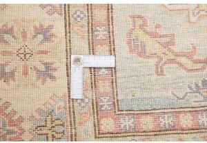 Tappeto Kazak Stilizzato Azzurro Avorio 149x195 Cm