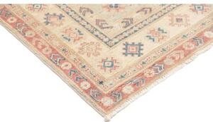 Tappeto Kazak Geometrico Beige Rosa 155x209 Cm