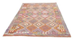 Tappeto Kilim Geometrico Multicolore 163x257 Cm