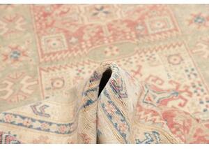 Tappeto Kazak Geometrico Beige Rosa 155x209 Cm